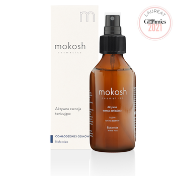 Mokosh, aktywna esencja tonizująca Biała róża, 100 ml