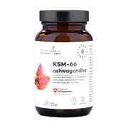 Aura Herbals Ashwagandha KSM-66 Korzeń 200 mg, kapsułki, 120 szt.
