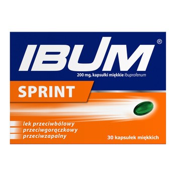 Ibum Sprint, 200 mg, kapsułki elastyczne, 30 szt.