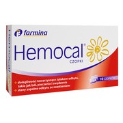 Hemocal, czopki, 10 szt