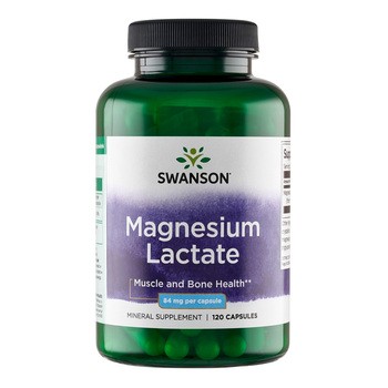 Swanson Mleczan magnezu, kapsułki, 120 szt.