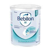 Bebilon AR, do postępowania dietetycznego w przypadku ulewań dla niemowląt od urodzenia, proszek, 400 g