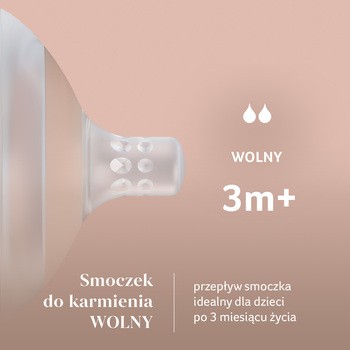 Canpol Lovi Mammafeel, smoczek dynamiczny do karmienia, 9 m+, 1 szt.