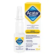 Acatar Allergy, 1 mg/ml, aerozol do nosa, 10 ml