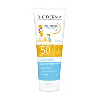 Bioderma Photoderm Pediatrics, ochronne mleczko dla dzieci SPF50+, 200 ml