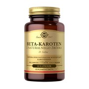 Solgar Naturalny Beta Karoten, 7 mg, kapsułki, 60 szt.