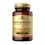 Solgar Naturalny Beta Karoten, kapsułki, 60 szt.