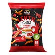 Oho, chipsy z czerwonej soczewicy o smaku flaming hot, 100 g