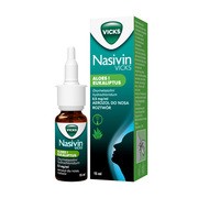 Nasivin Sinex Aloes i Eukaliptus,0,5mg/ml,aer.do nosa, 15 ml