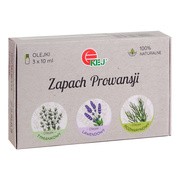 Kej, zestaw olejków eterycznych Zapach Prowansji, 3 x 10 ml