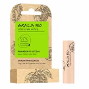 Gracja Bio, ochronno-pielęgnacyjna pomadka do ust, noni, 5 g