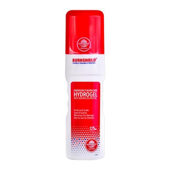 Burnshield, Hydrożel na oparzenia, spray, 125 ml