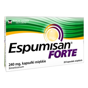 Espumisan Forte, 240 mg, kapsułki miękkie, 20 szt.