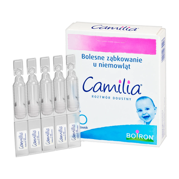 Camilia na ząbkowanie, roztwór doustny, 10 minimsów