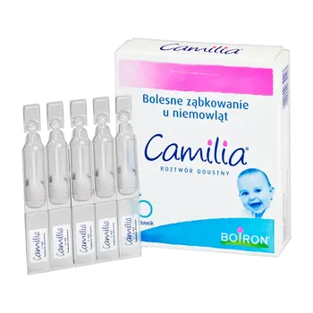 Camilia na ząbkowanie, roztwór doustny, 10 minimsów