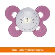 Chicco, smoczek Physio Comfort Lumi, silikonowy, różowy, 16-36 m, 1 szt.