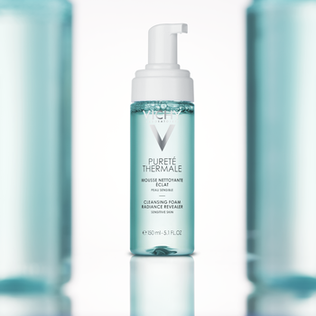 Vichy Purete Thermale, pianka oczyszczająca, przywracająca blask, 150 ml