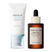 Zestaw Skin1004 Centella Glow Duo, Probio-Cica Intensive Ampoule, serum wzmacniające, 50 ml + Hyalu-Cica Water-Fit Sun Serum SPF 50+ PA++++, krem z filtrem, 50 ml