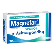 Magnefar B6 spokój, tabletki powlekane, 30 szt.