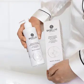 BasicLab Intimis, prebiotyczny żel do higieny intymnej, 200 ml