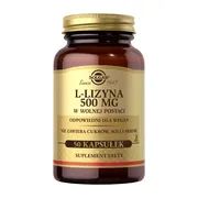 Solgar L-Lizyna, 500 mg, kapsułki, 50 szt.