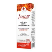 Jantar Medica, odżywka-wcierka z wyciągiem z bursztynu, do skóry głowy i włosów zniszczonych, 100 ml