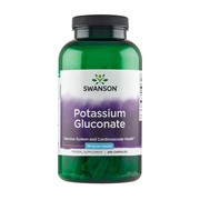 Swanson Glukonian potasu, kapsułki, 250 szt.