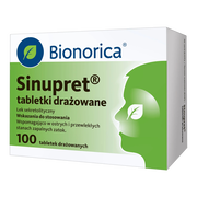 Sinupret, tabletki drażowane, 100 szt.