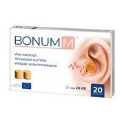 Bonumm, wkładki przeciwhałasowe, 20 szt