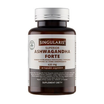 Singularis Ashwagandha Forte, kapsułki, 60 szt.