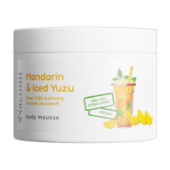 Nacomi, mus do ciała o zapachu mandarynki i yuzu, 180 ml