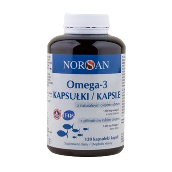 Norsan Omega-3, kapsułki, 120 szt.