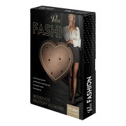 Veera Fashion, rajstopy wzorzyste, 70 DEN, czarne w kropki, rozmiar S