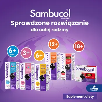 Sambucol Extra Strong, płyn, 120 ml
