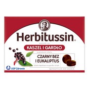 Herbitussin Kaszel i Gardło, pastylki do ssania, 12 szt.