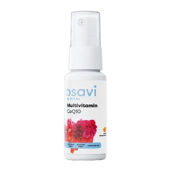 Osavi Multiwitamina Koenzym Q10, spray, smak pomarańczowy, 25 ml