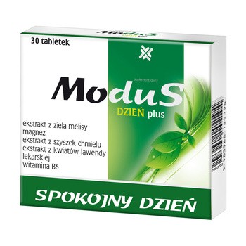 Modus Dzień Plus, tabletki, 30 szt.