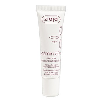 Ziaja, jaśmin w esencji przeciw zmarszczkom 50+, 30 ml