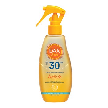 Dax Sun Active, spray transparentny SPF30, 200 ml
