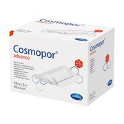 Cosmopor Advance, opatrunki do silnie sączących się ran, 7,2 cm x 5 cm, 25 szt.