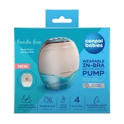 Canpol Babies Hands-Free, laktator bezprzewodowy, muszlowy,  1 szt.