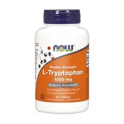 Now Foods L-Tryptophan 1000 mg Double Strength, tabletki, 60 szt.