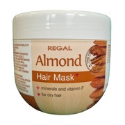 Regal Almond, maska migdałowa do włosów suchych z kompleksem minerałów i witamią F, 500 ml