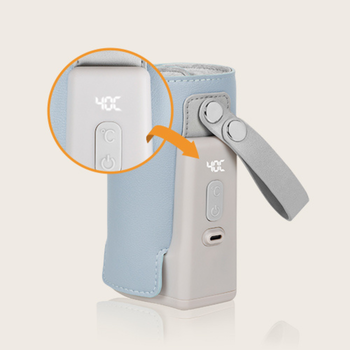 Lionelo Thermup Go Plus podgrzewacz do butelek, blue sky, 1 szt.