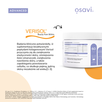 Osavi Kolagen, Włosy, Skóra i Paznokcie, proszek, 150 g