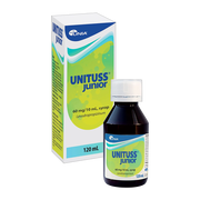 Unituss Junior, 60 mg/10 ml, syrop, 120 ml