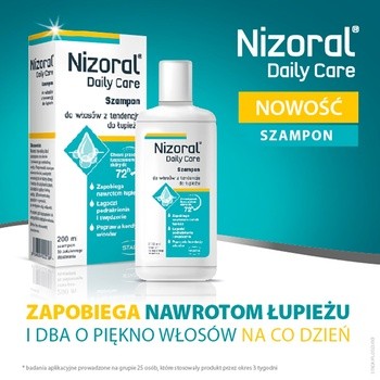 Nizoral Care, szampon do włosów z tendencją do łupieżu, 200 ml