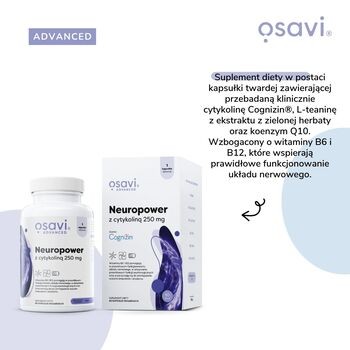 Osavi Neuropower z Cytykoliną 250 mg, kapsułki, 90 szt.