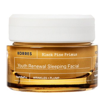 Korres Black Pine Primus, krem, p/zmarsz.,n/noc, 40 ml