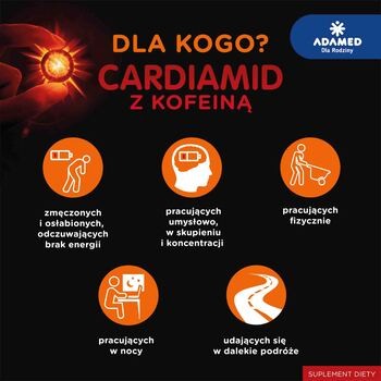 Cardiamid z kofeiną, krople doustne, 100 ml